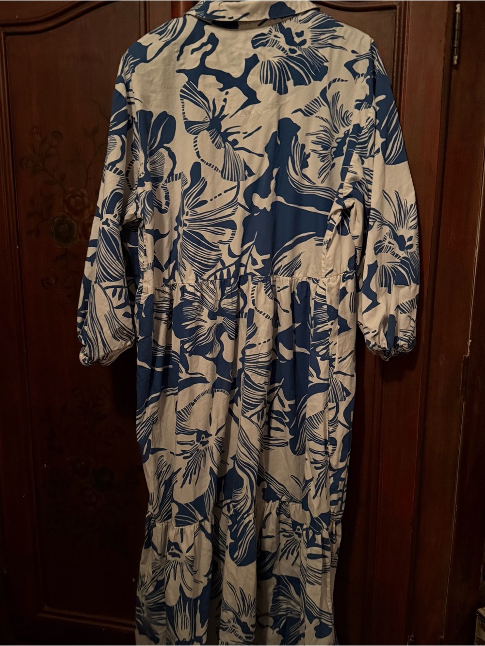 Anthropologie Maeve Bettina Floral Shirt Dress - Picture 6 of 6